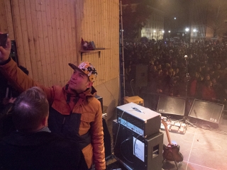 Szilveszter a Főtéren - fotó: Ónodi Zoltán