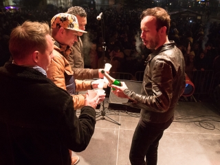 Szilveszter a Főtéren - fotó: Ónodi Zoltán