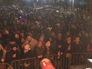 Szilveszter a Főtéren - fotó: Ónodi Zoltán