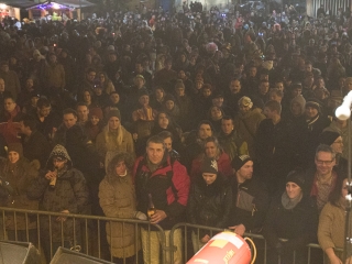 Szilveszter a Főtéren - fotó: Ónodi Zoltán