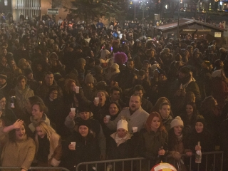Szilveszter a Főtéren - fotó: Ónodi Zoltán