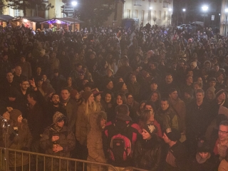 Szilveszter a Főtéren - fotó: Ónodi Zoltán