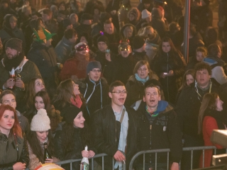 Szilveszter a Főtéren - fotó: Ónodi Zoltán