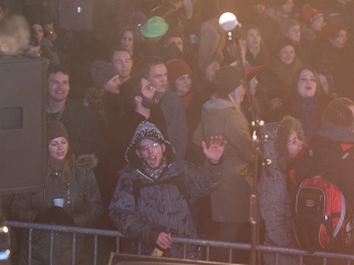 Szilveszter a Főtéren - fotó: Ónodi Zoltán