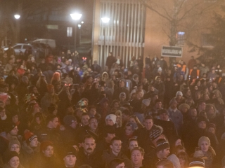 Szilveszter a Főtéren - fotó: Ónodi Zoltán