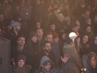 Szilveszter a Főtéren - fotó: Ónodi Zoltán