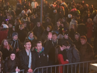 Szilveszter a Főtéren - fotó: Ónodi Zoltán