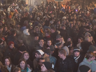 Szilveszter a Főtéren - fotó: Ónodi Zoltán