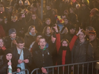 Szilveszter a Főtéren - fotó: Ónodi Zoltán