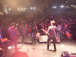 Szilveszter a Főtéren - fotó: Ónodi Zoltán