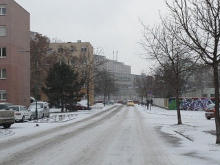 Hóhelyzet a városban - fotó: Ónodi Zoltán