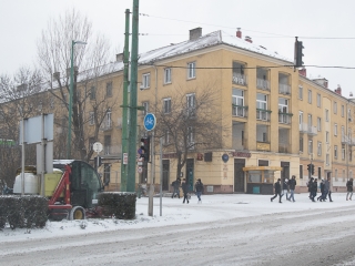 Hóhelyzet a városban - fotó: Ónodi Zoltán