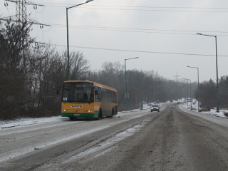 Hóhelyzet a városban - fotó: Ónodi Zoltán