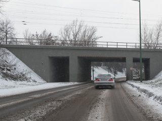 Hóhelyzet a városban - fotó: Ónodi Zoltán