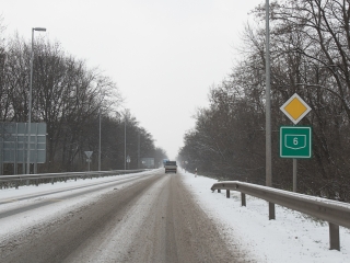 Hóhelyzet a városban - fotó: Ónodi Zoltán