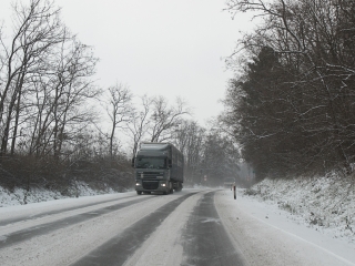 Hóhelyzet a városban - fotó: Ónodi Zoltán