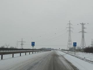 Hóhelyzet a városban - fotó: Ónodi Zoltán