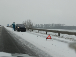 Hóhelyzet a városban - fotó: Ónodi Zoltán