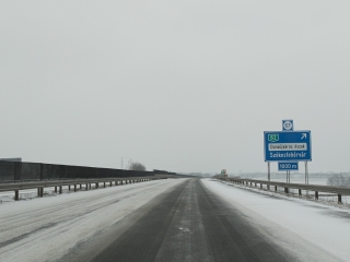 Hóhelyzet a városban - fotó: Ónodi Zoltán