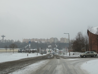 Hóhelyzet a városban - fotó: Ónodi Zoltán