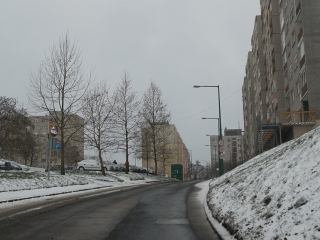 Hóhelyzet a városban - fotó: Ónodi Zoltán