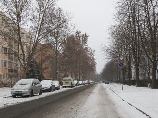 Hóhelyzet a városban - fotó: Ónodi Zoltán