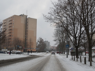 Hóhelyzet a városban - fotó: Ónodi Zoltán