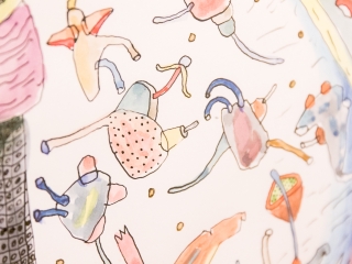 Barangolás Borgó világába - kiállításmegnyitó a színházban - fotó: Ónodi Zoltán