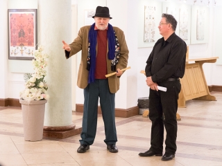 Barangolás Borgó világába - kiállításmegnyitó a színházban - fotó: Ónodi Zoltán