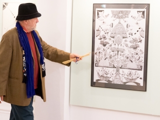 Barangolás Borgó világába - kiállításmegnyitó a színházban - fotó: Ónodi Zoltán