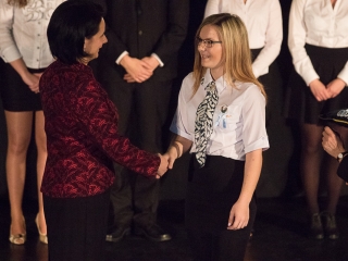 Szalagavató- Lorántffy Iskola - fotó: Ónodi Zoltán