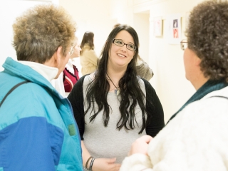 MMK galéria: Szőke Ivett kiállítás megnyitó - fotó: Ónodi Zoltán