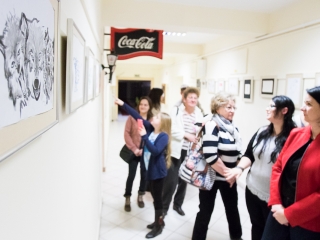 MMK galéria: Szőke Ivett kiállítás megnyitó - fotó: Ónodi Zoltán