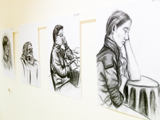 MMK galéria: Szőke Ivett kiállítás megnyitó - fotó: Ónodi Zoltán