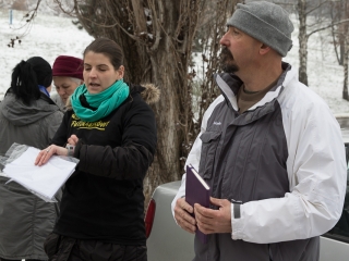 Yours Truly - Kitartó futók a Duna-parton - fotó: Ónodi Zoltán