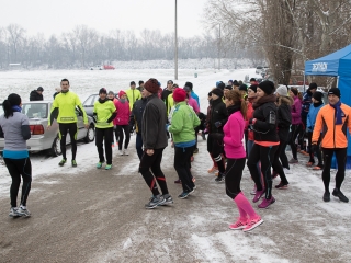 Yours Truly - Kitartó futók a Duna-parton - fotó: Ónodi Zoltán