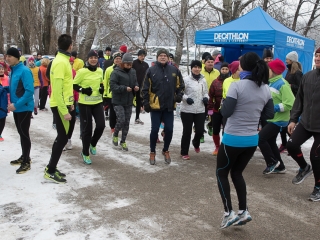 Yours Truly - Kitartó futók a Duna-parton - fotó: Ónodi Zoltán