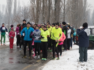 Yours Truly - Kitartó futók a Duna-parton - fotó: Ónodi Zoltán
