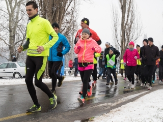 Yours Truly - Kitartó futók a Duna-parton - fotó: Ónodi Zoltán