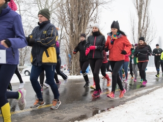 Yours Truly - Kitartó futók a Duna-parton - fotó: Ónodi Zoltán