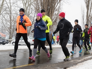 Yours Truly - Kitartó futók a Duna-parton - fotó: Ónodi Zoltán