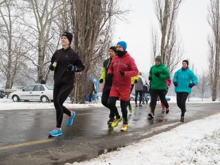 Yours Truly - Kitartó futók a Duna-parton - fotó: Ónodi Zoltán