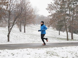 Yours Truly - Kitartó futók a Duna-parton - fotó: Ónodi Zoltán