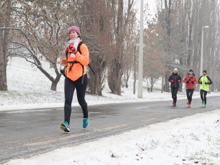 Yours Truly - Kitartó futók a Duna-parton - fotó: Ónodi Zoltán