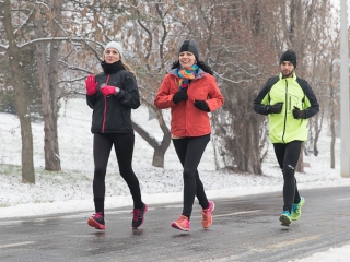 Yours Truly - Kitartó futók a Duna-parton - fotó: Ónodi Zoltán