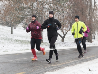 Yours Truly - Kitartó futók a Duna-parton - fotó: Ónodi Zoltán