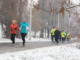 Yours Truly - Kitartó futók a Duna-parton - fotó: Ónodi Zoltán