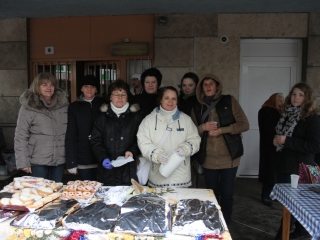 Adventi gyertyagyújtás a Rómain - fotó: Ónodi Zoltán