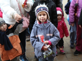 Adventi gyertyagyújtás a Rómain - fotó: Ónodi Zoltán