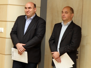 A hónap diákjainak köszöntése - fotó: Sándor Judit